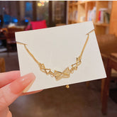 Cat's Eye Bow Bracelet -S227G